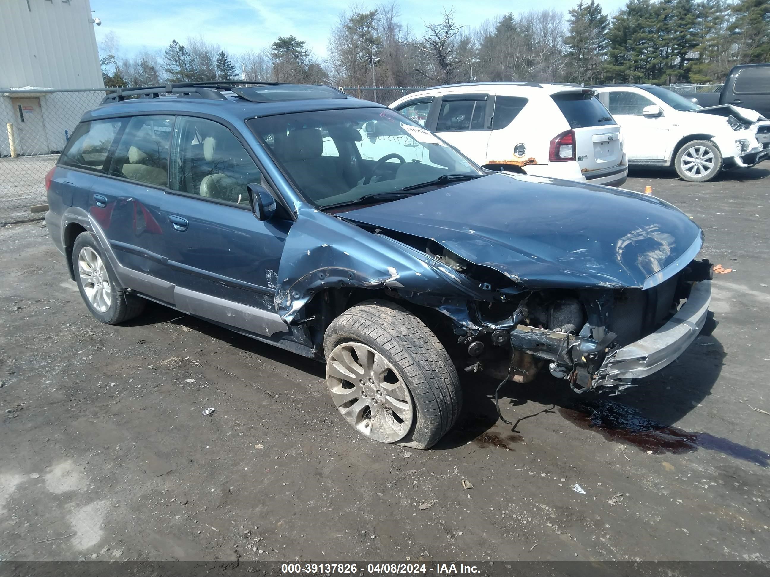 SUBARU OUTBACK 2008 4s4bp86c184309058