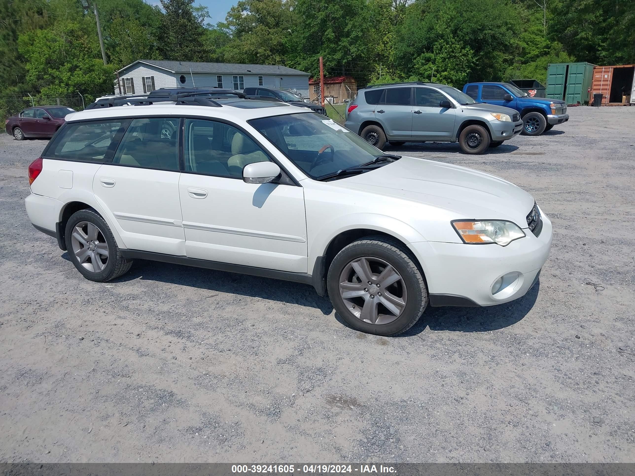 SUBARU OUTBACK 2006 4s4bp86c564329519