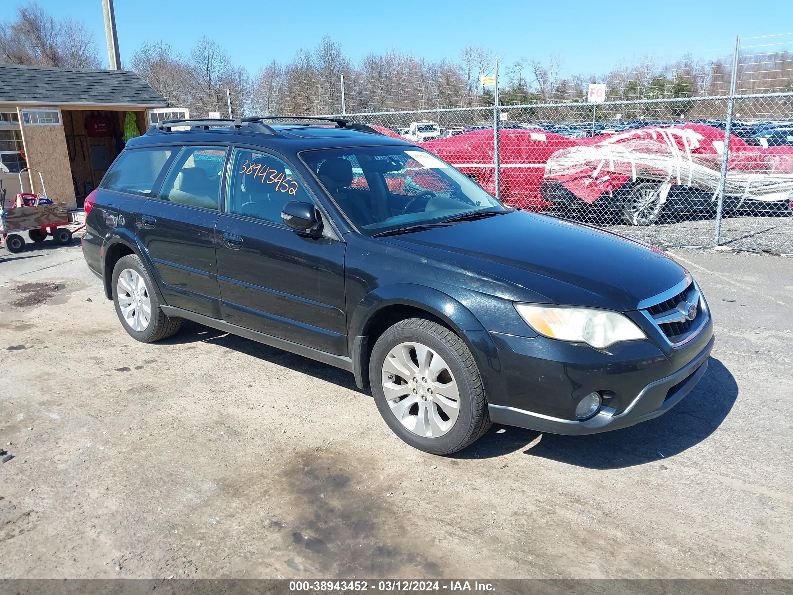 SUBARU OUTBACK 2008 4s4bp86c584308379