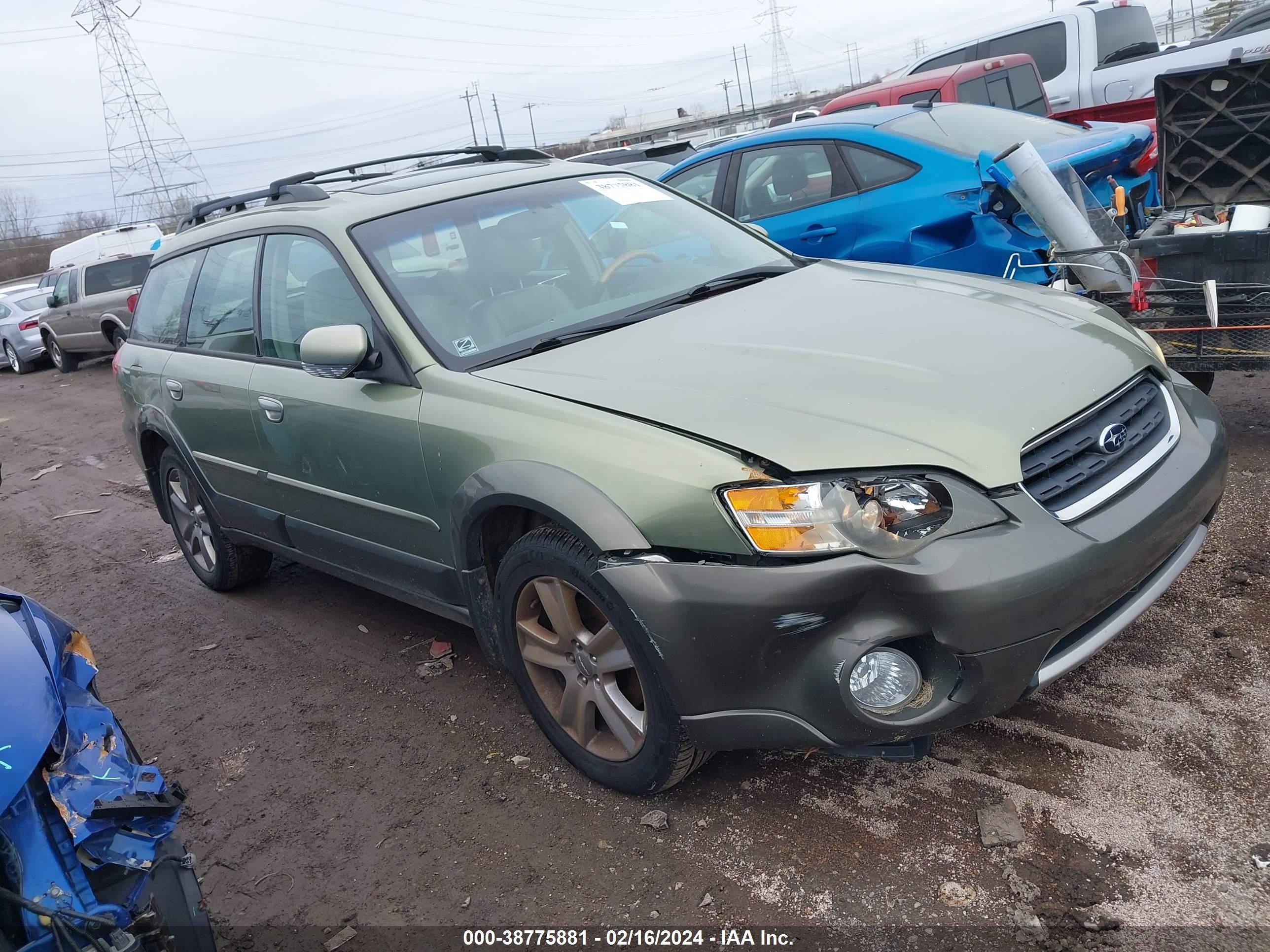 SUBARU OUTBACK 2005 4s4bp86c654392868