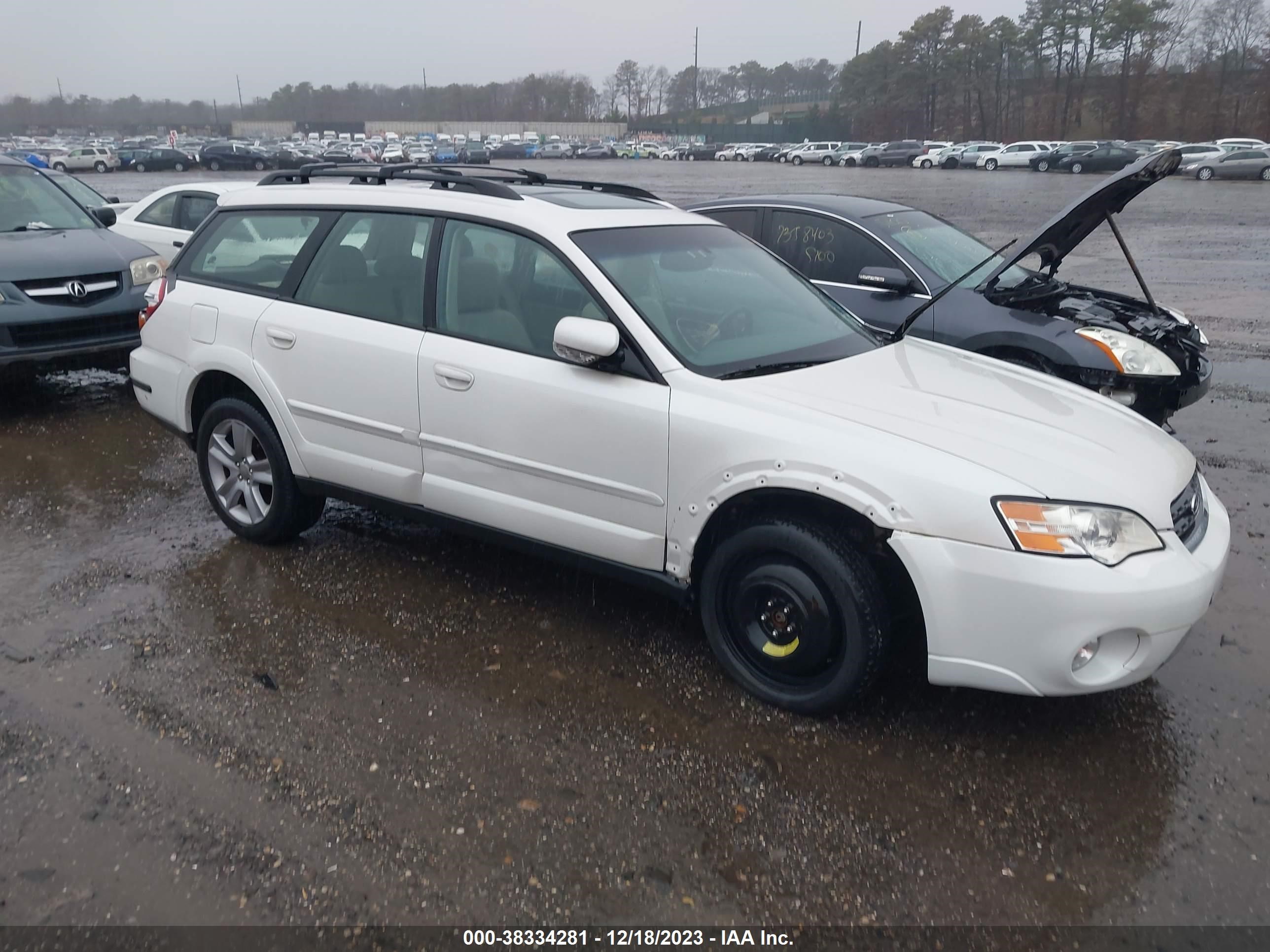 SUBARU OUTBACK 2006 4s4bp86c664316567