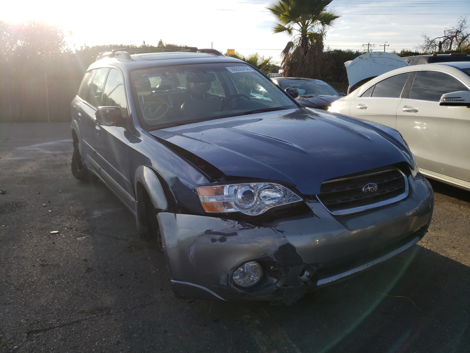 SUBARU LEGACY OUT 2007 4s4bp86c674308826