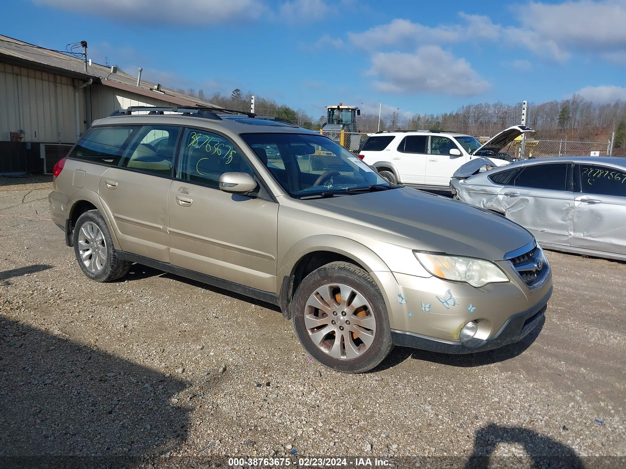 SUBARU OUTBACK 2008 4s4bp86c684331184