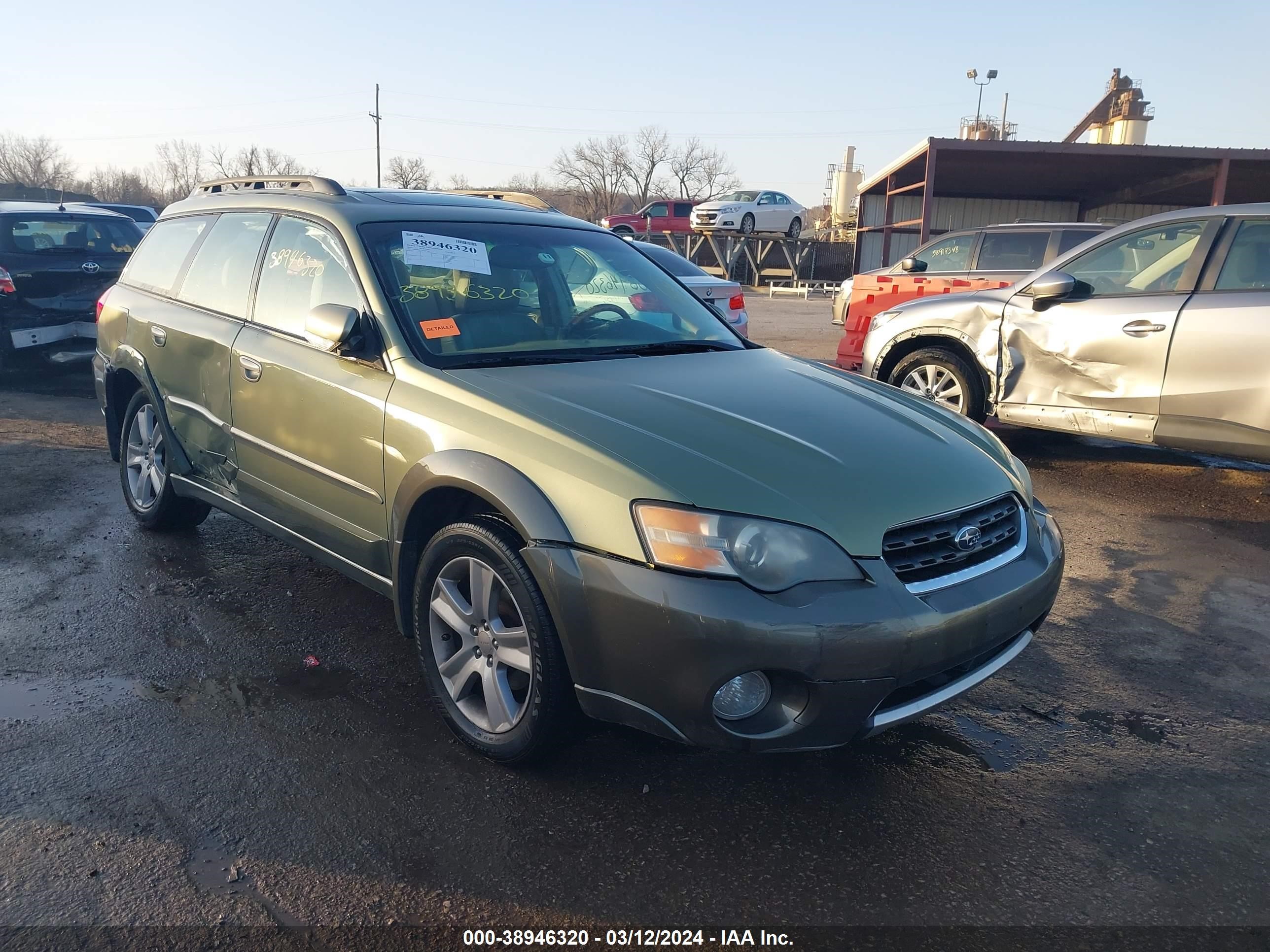 SUBARU OUTBACK 2005 4s4bp86c754361208