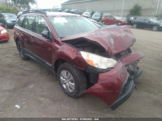 SUBARU OUTBACK 2011 4s4brbac0b1366021