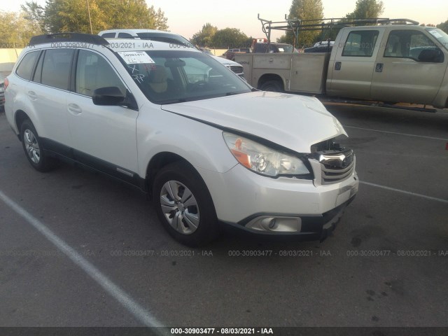 SUBARU OUTBACK 2011 4s4brbac0b3368985