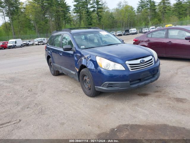 SUBARU OUTBACK 2011 4s4brbac0b3384054