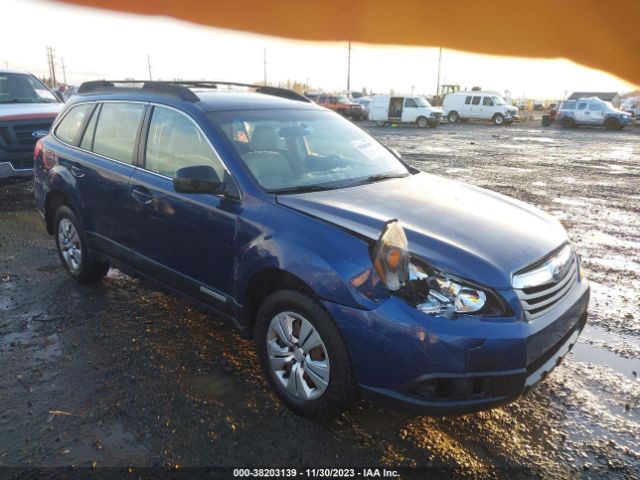 SUBARU OUTBACK 2011 4s4brbac0b3405713