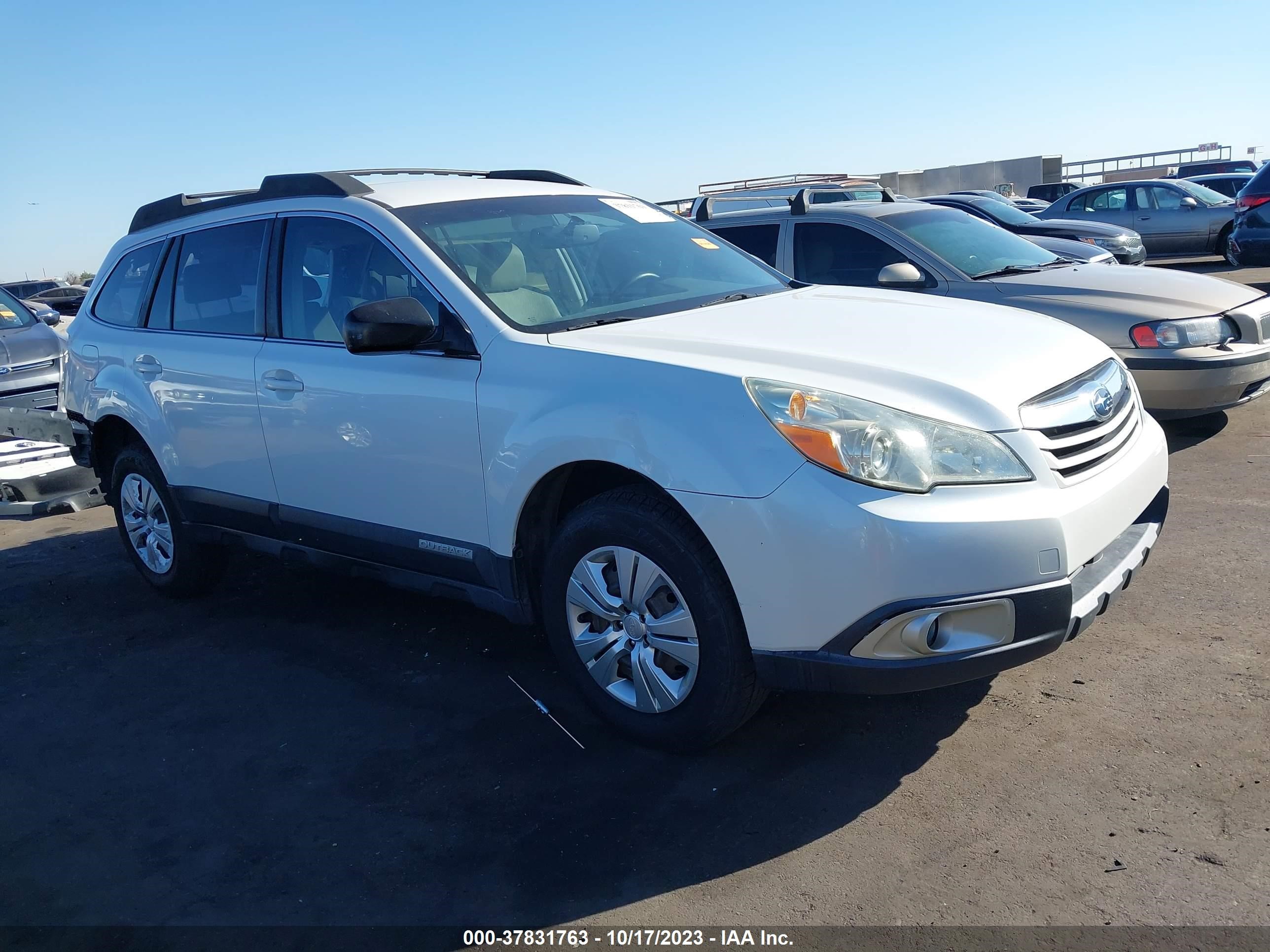 SUBARU OUTBACK 2011 4s4brbac1b3345036