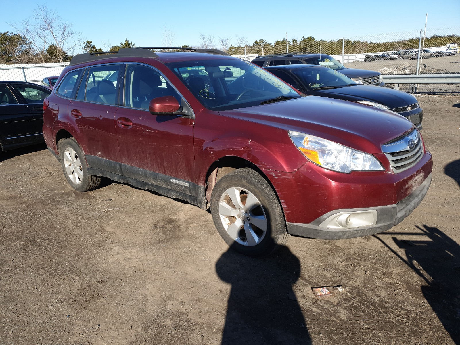 SUBARU OUTBACK 2. 2012 4s4brbac1c3231734