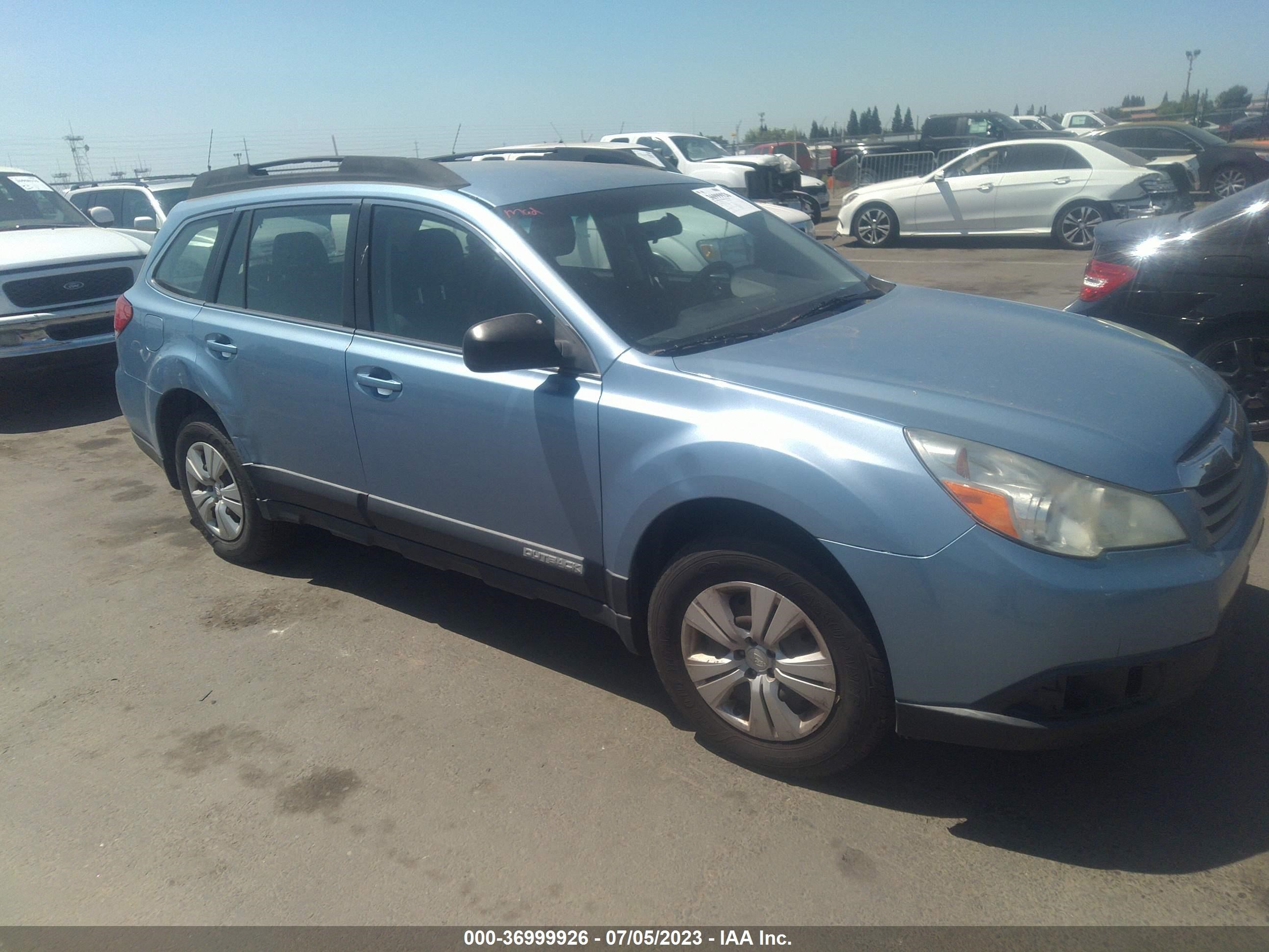 SUBARU OUTBACK 2011 4s4brbac4b3417685