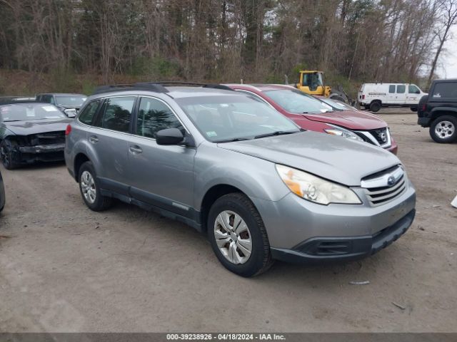 SUBARU OUTBACK 2. 2011 4s4brbac5b3346366