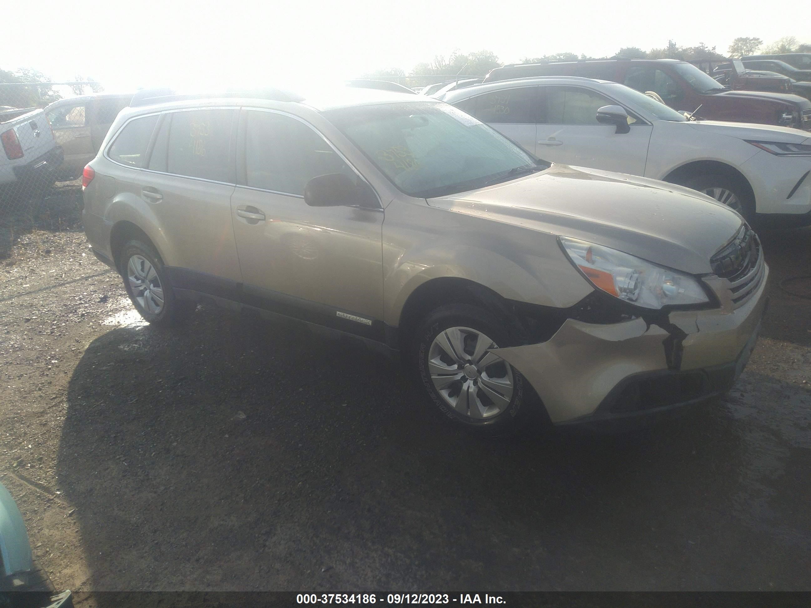 SUBARU OUTBACK 2010 4s4brbac6a1320059