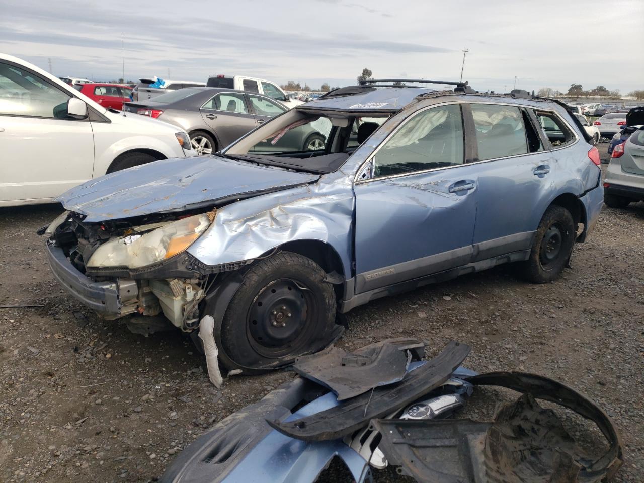 SUBARU OUTBACK 2010 4s4brbac6a3325539