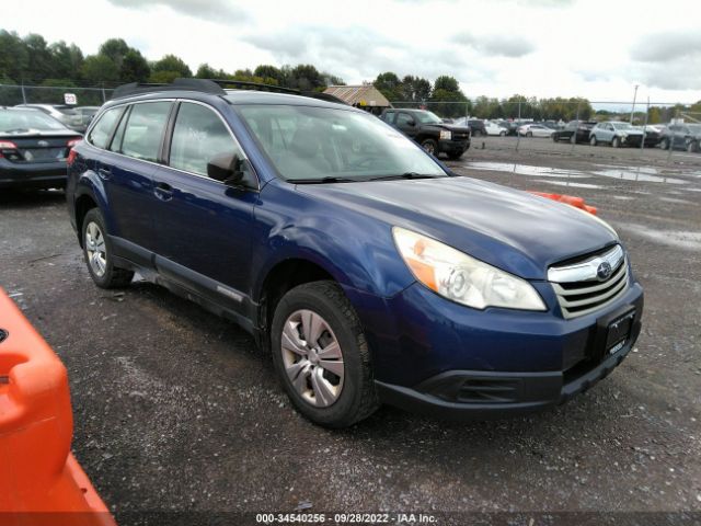 SUBARU OUTBACK 2011 4s4brbac6b1372549