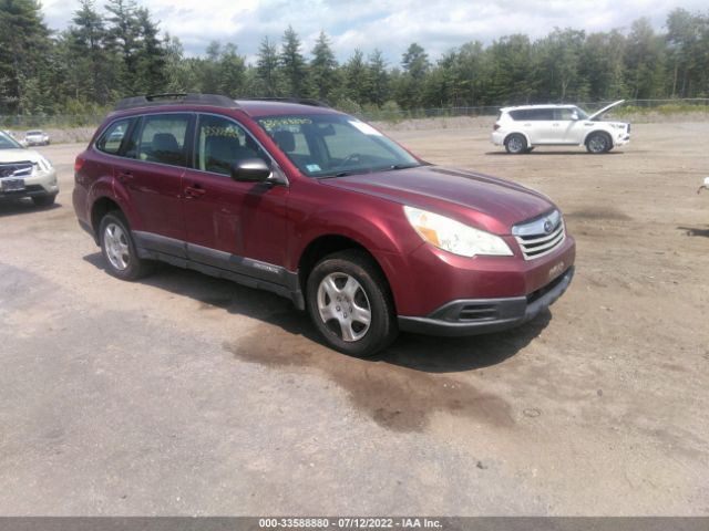 SUBARU OUTBACK 2011 4s4brbac7b3332257