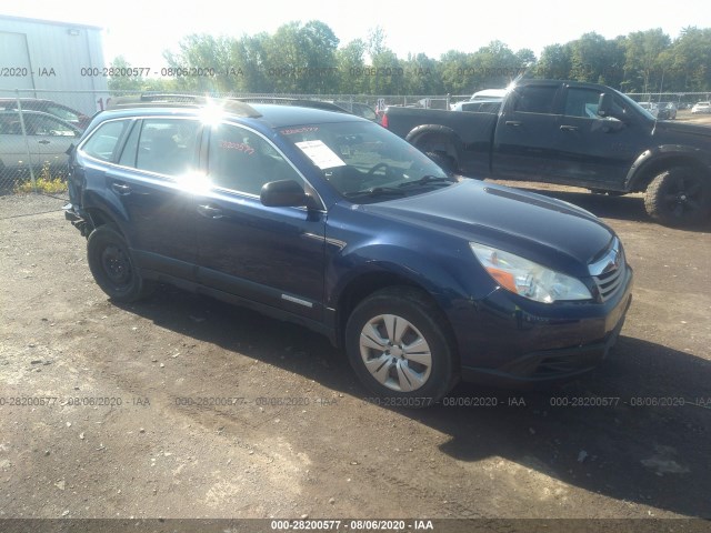 SUBARU OUTBACK 2011 4s4brbac7b3445545