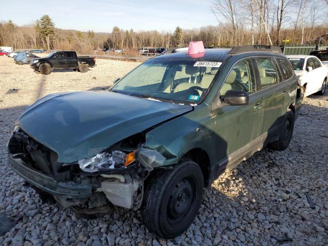 SUBARU OUTBACK 2. 2011 4s4brbac9b3372078