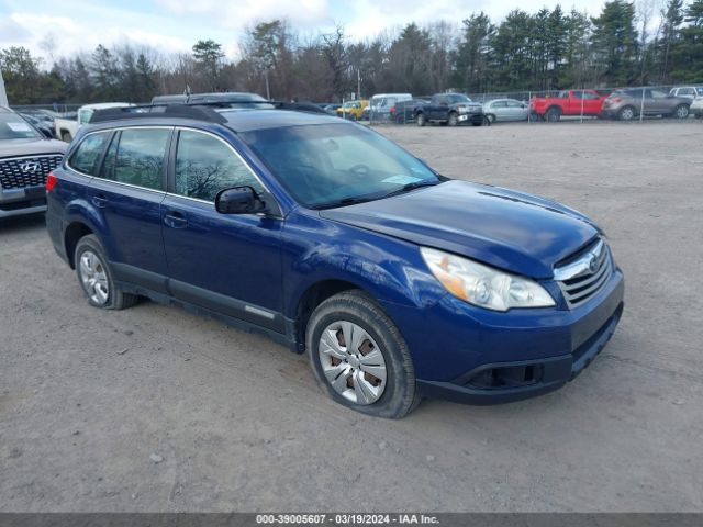 SUBARU OUTBACK 2011 4s4brbac9b3417374