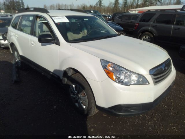 SUBARU OUTBACK 2011 4s4brbacxb1335844