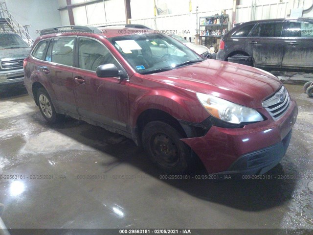 SUBARU OUTBACK 2011 4s4brbacxb3332012