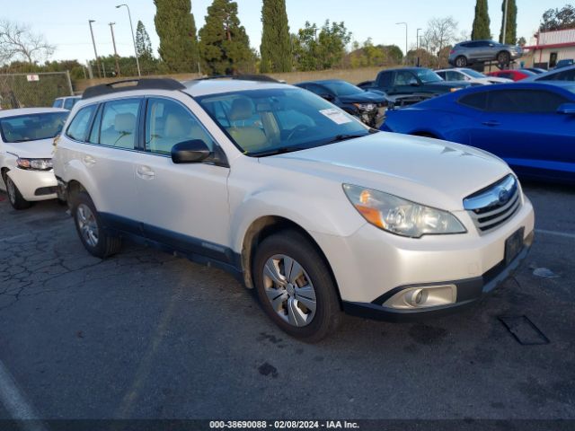 SUBARU OUTBACK 2011 4s4brbacxb3396258