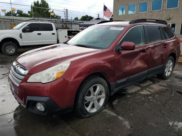 SUBARU OUTBACK 2013 4s4brbbc6d3321316