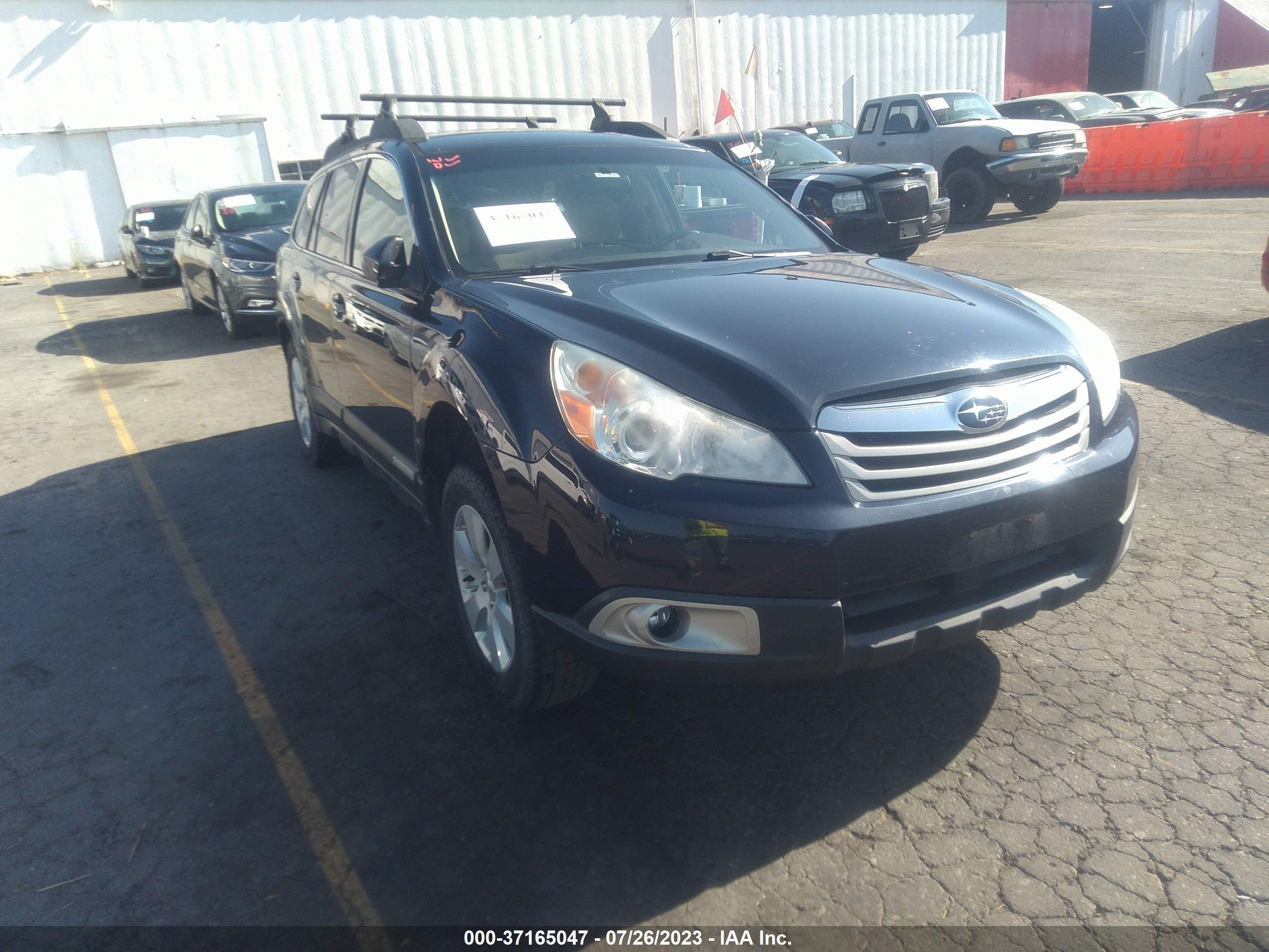 SUBARU OUTBACK 2012 4s4brbbc9c3247677