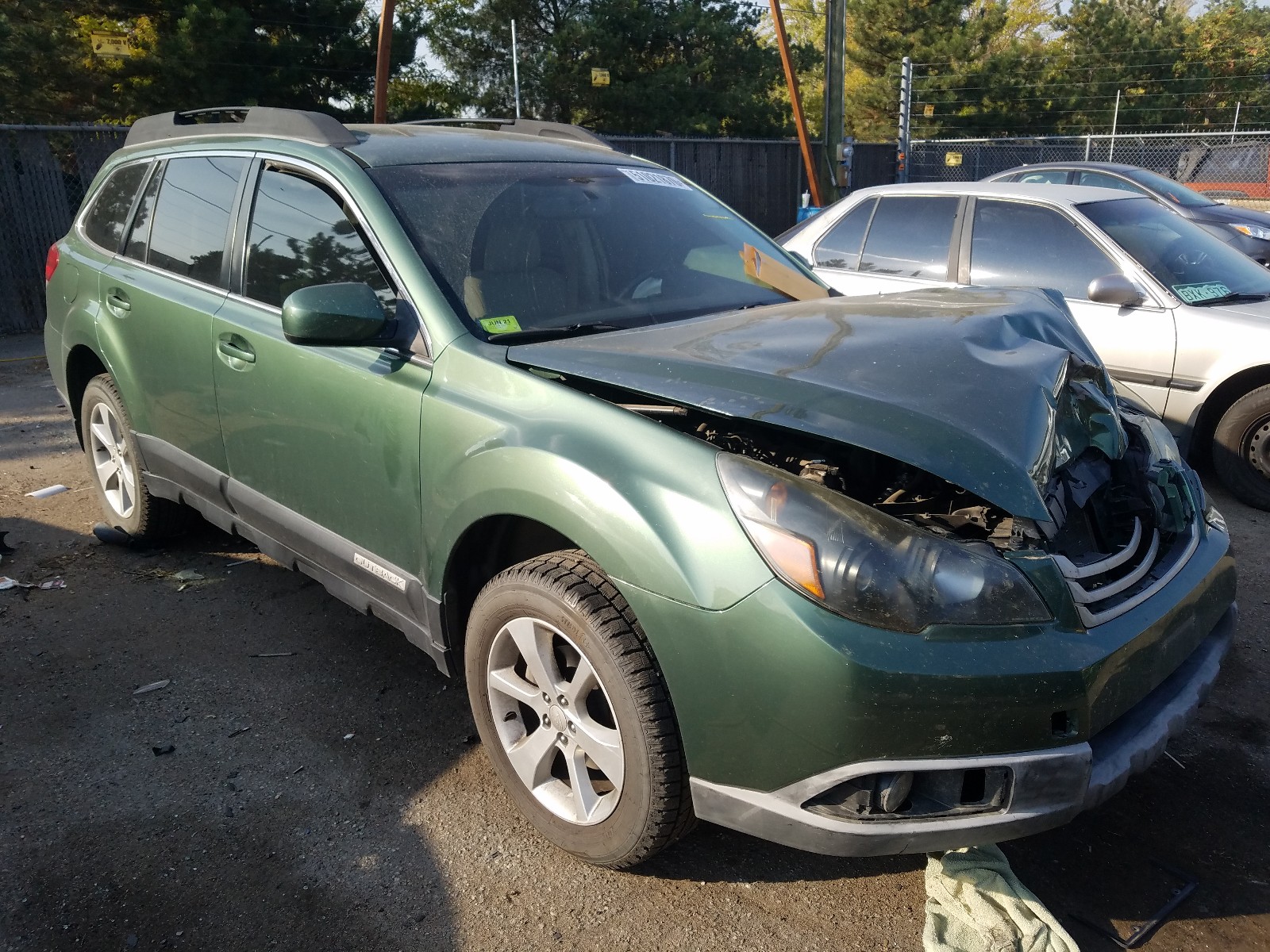 SUBARU OUTBACK 2. 2011 4s4brbcc0b3376551