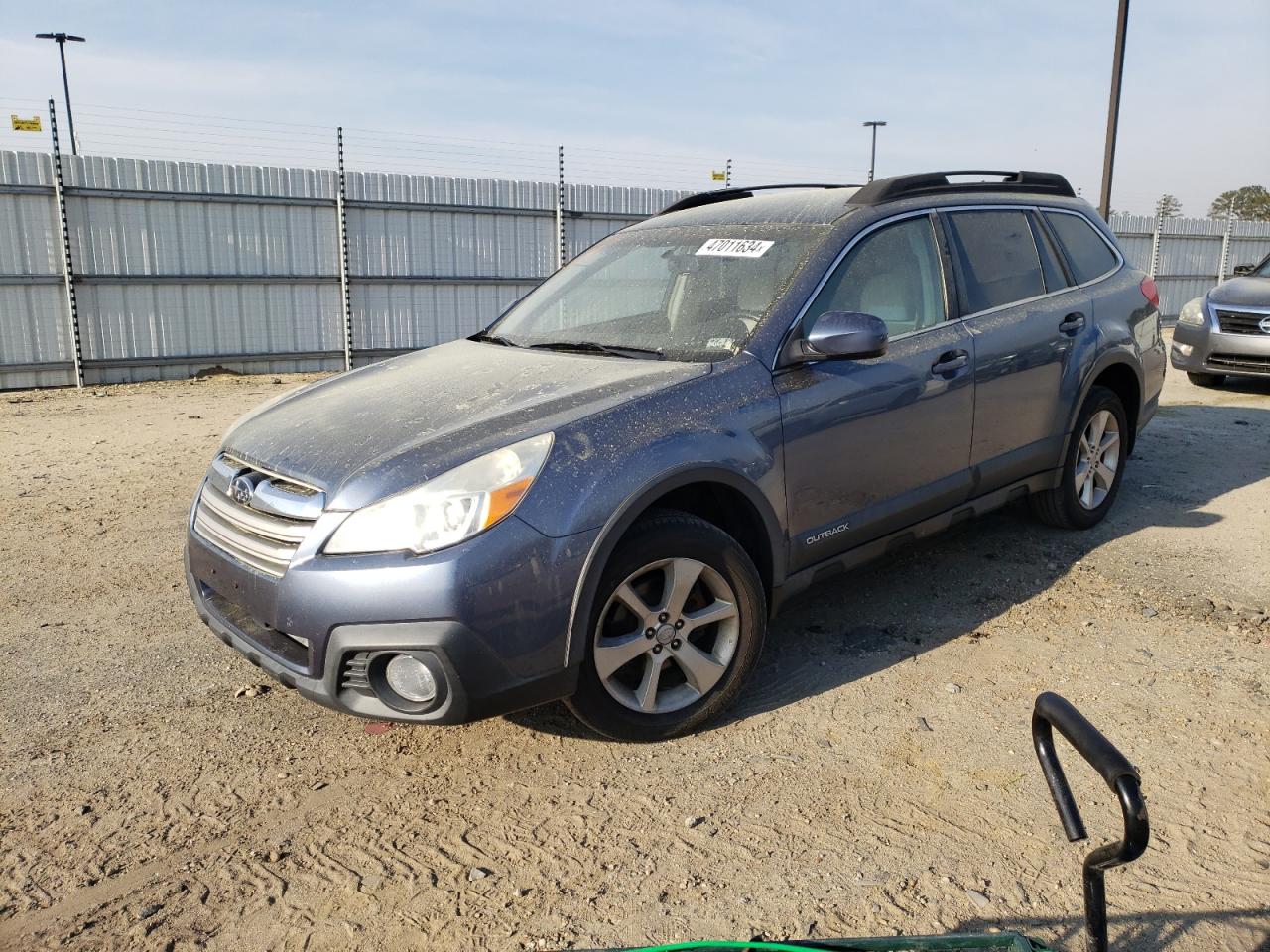 SUBARU OUTBACK 2013 4s4brbcc0d3242724