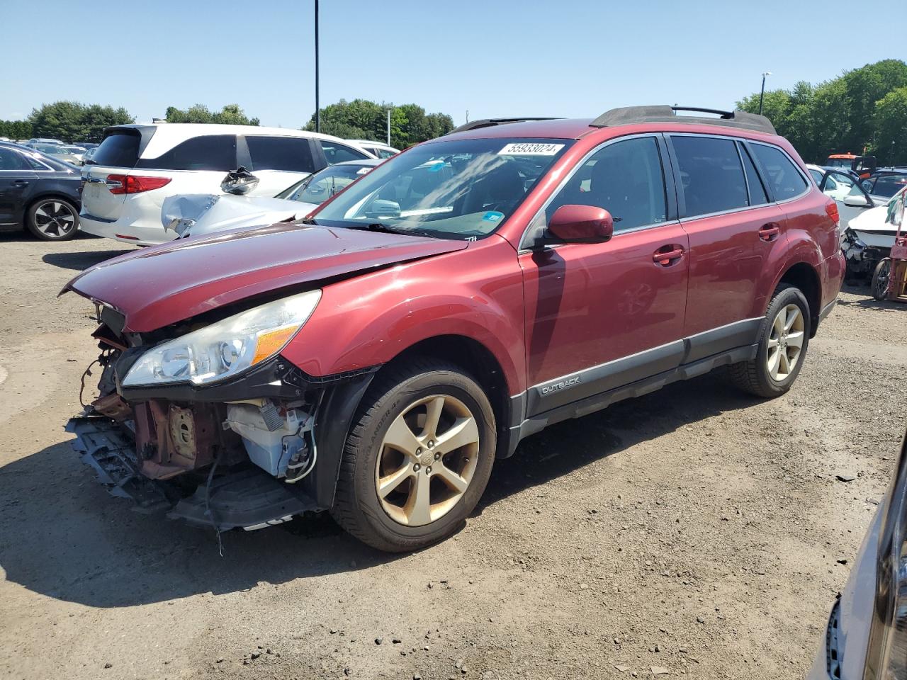 SUBARU OUTBACK 2014 4s4brbcc0e3294081