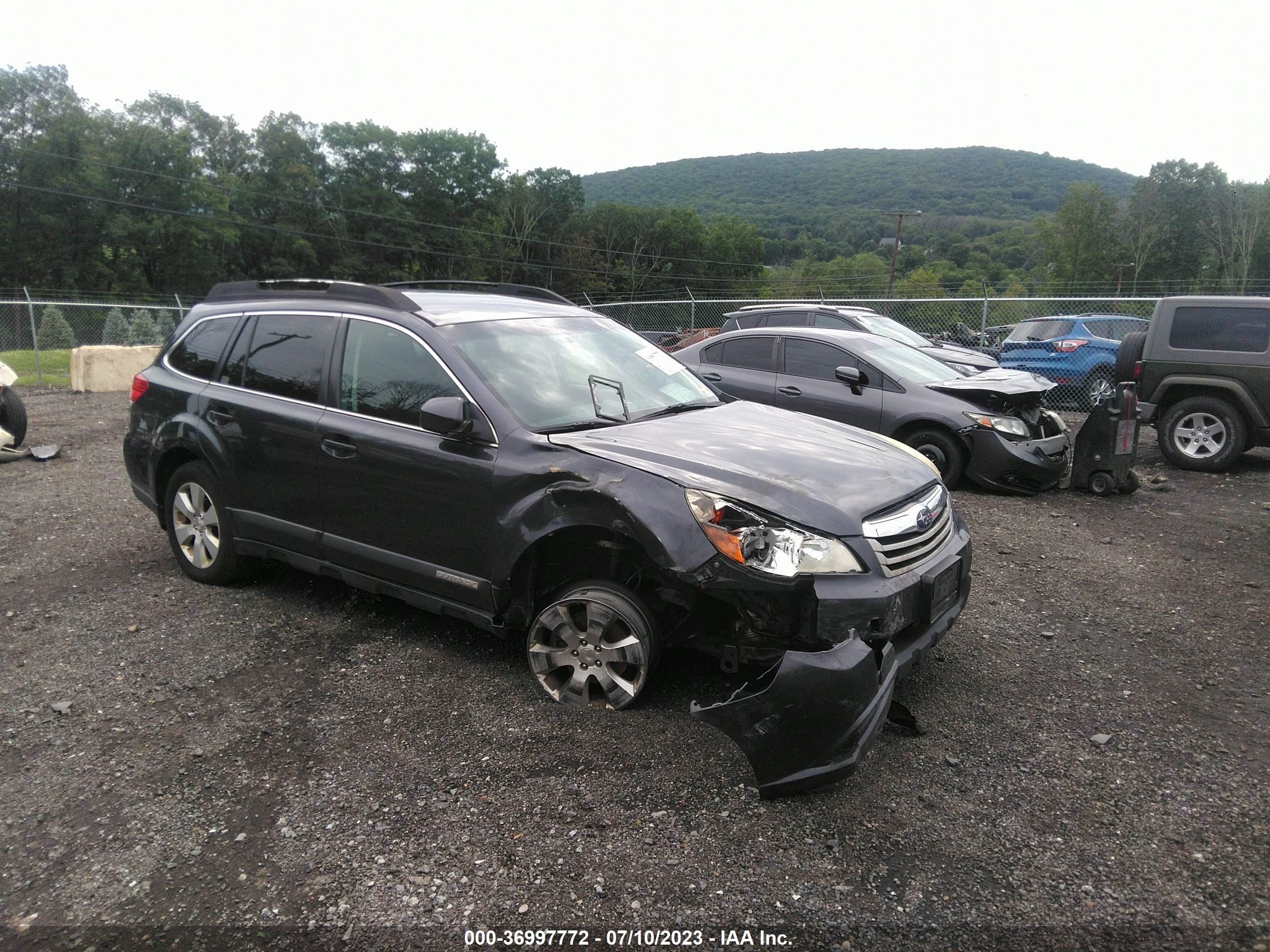 SUBARU OUTBACK 2011 4s4brbcc1b1345773