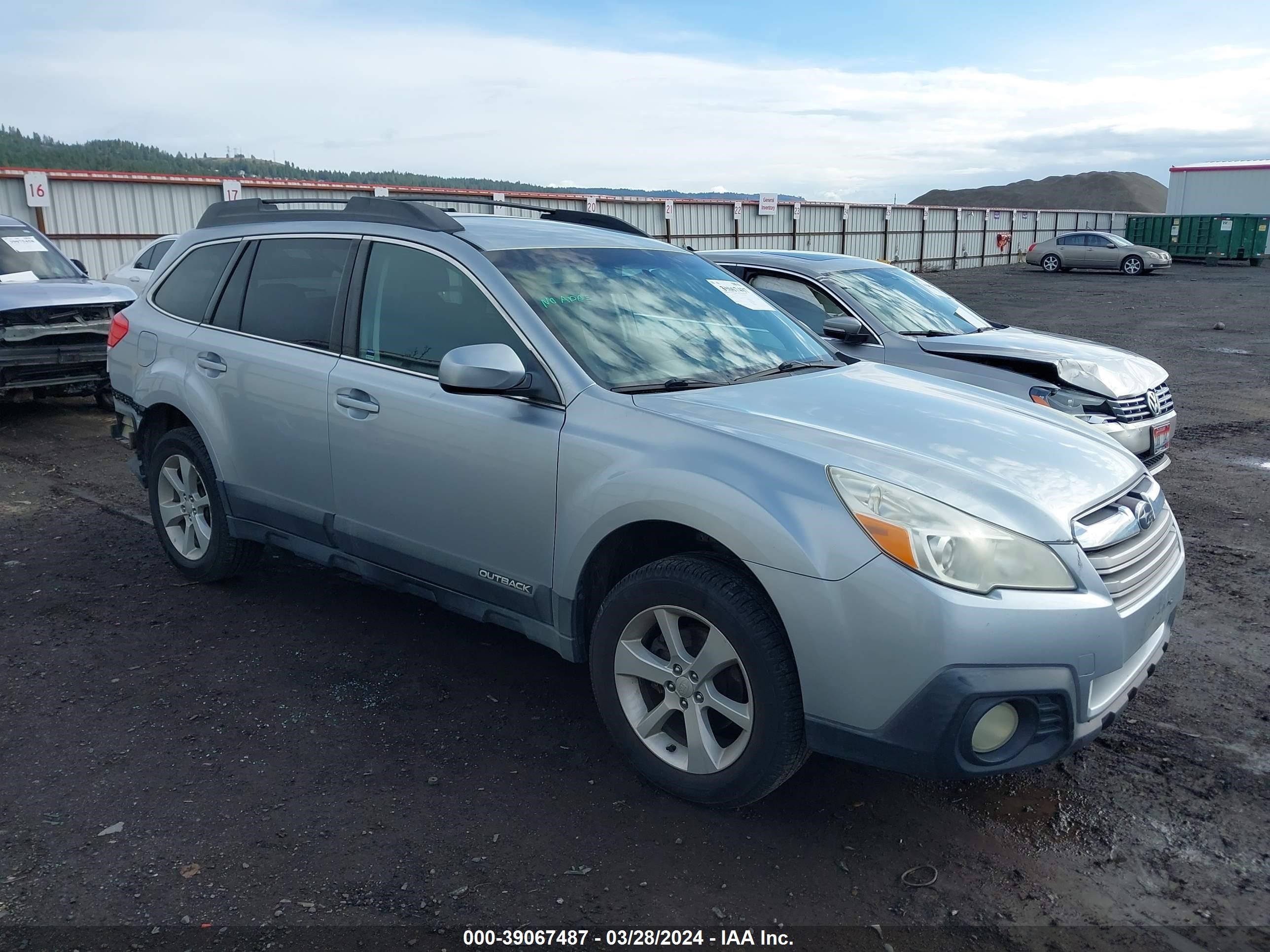 SUBARU OUTBACK 2013 4s4brbcc3d3203352