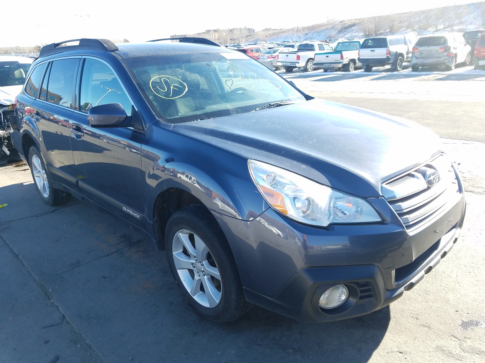 SUBARU OUTBACK 2. 2014 4s4brbcc4e3273492