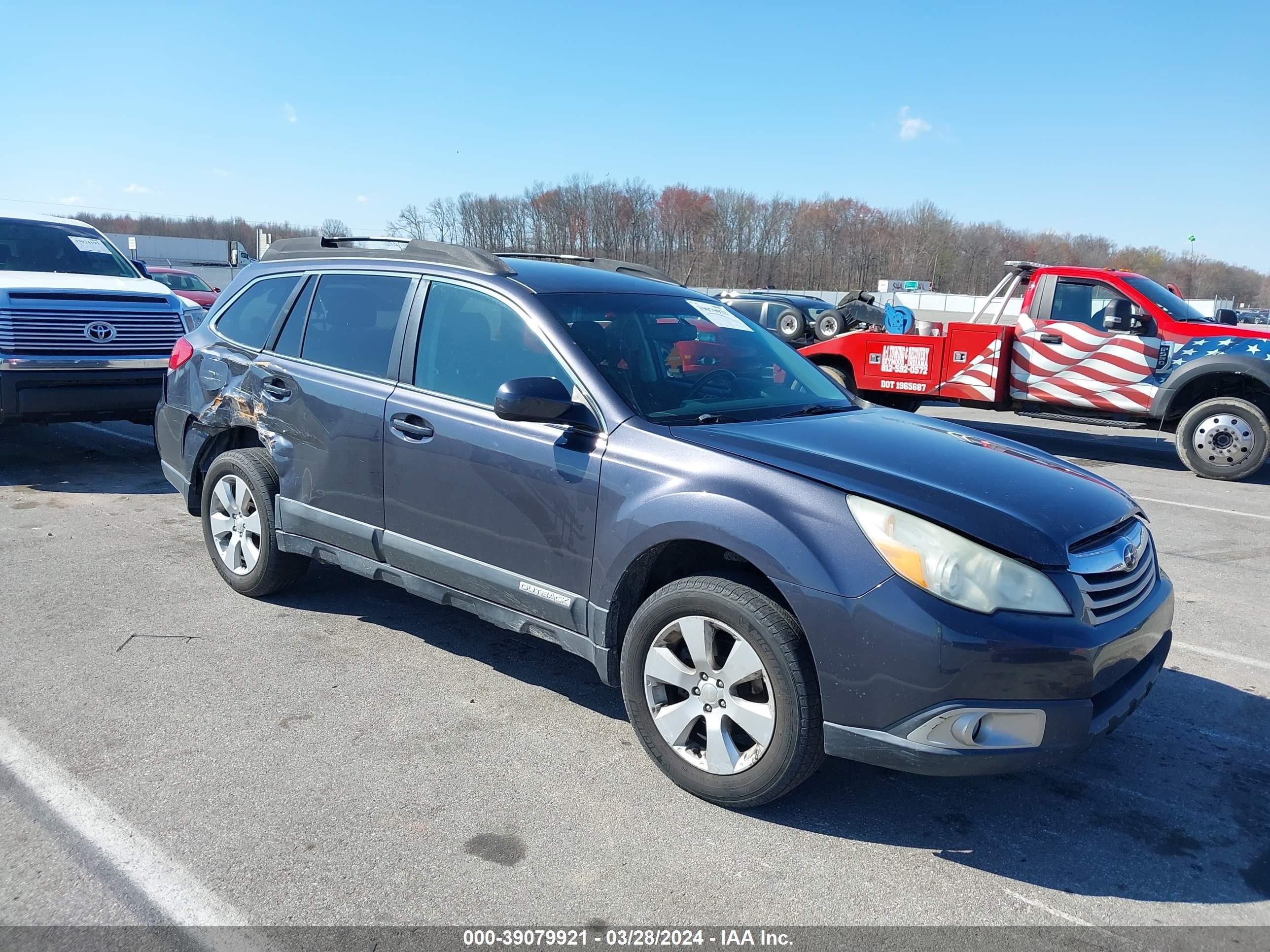 SUBARU OUTBACK 2010 4s4brbcc5a3327022