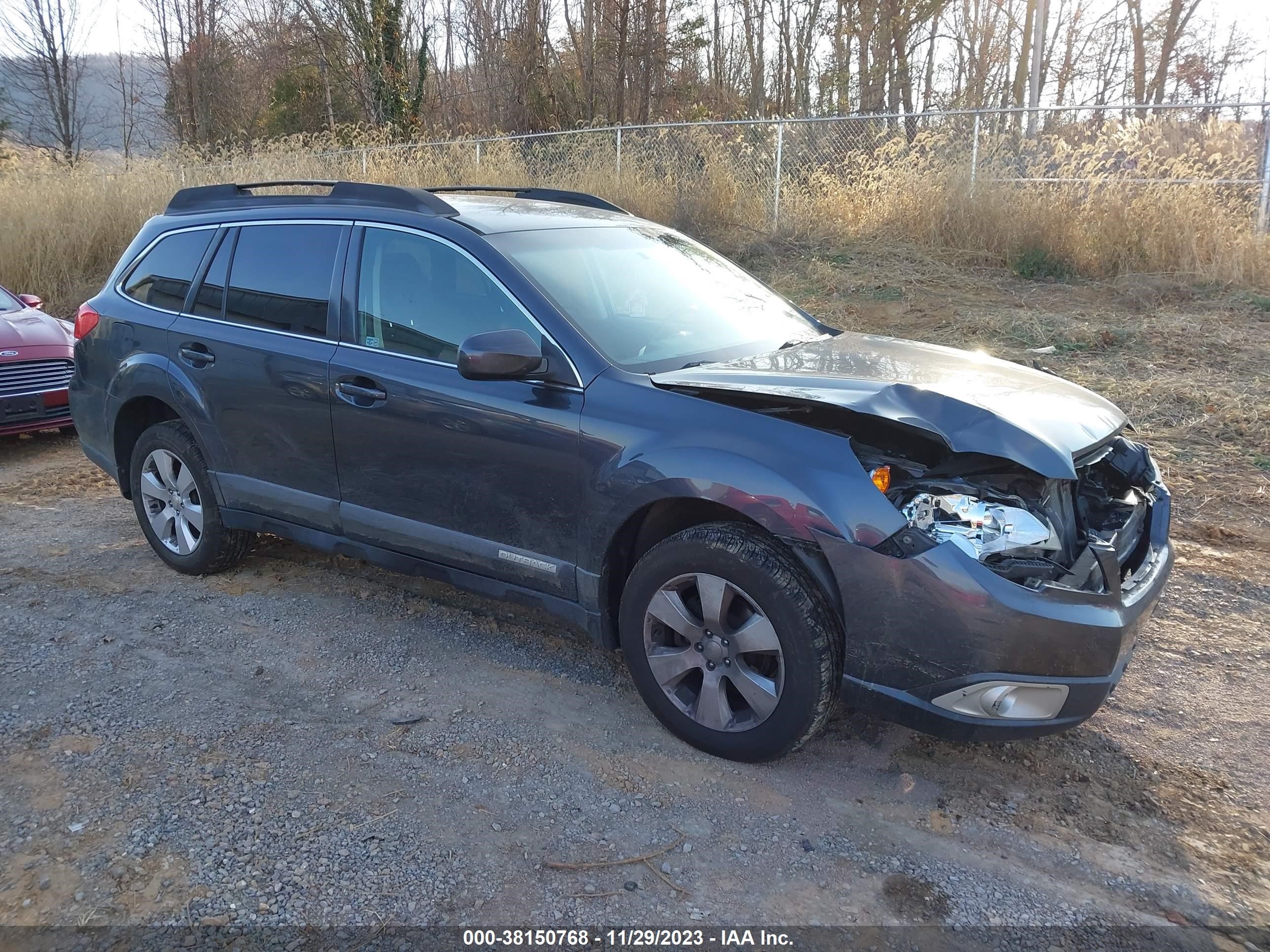 SUBARU OUTBACK 2011 4s4brbcc9b3424404