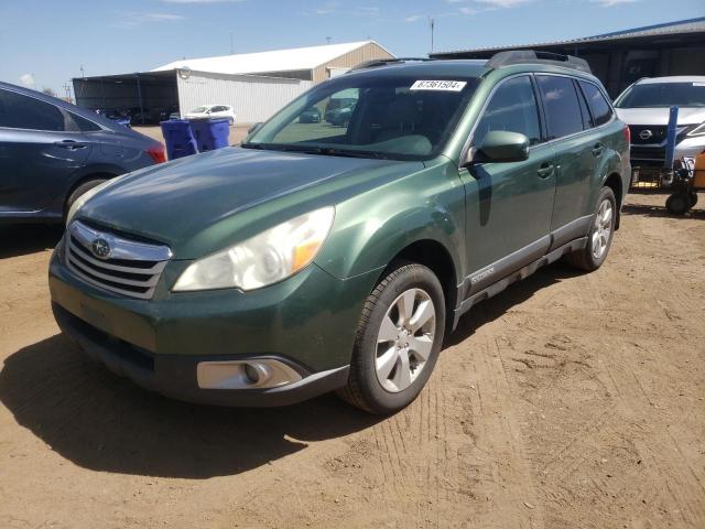 SUBARU OUTBACK 2. 2010 4s4brbccxa3326089