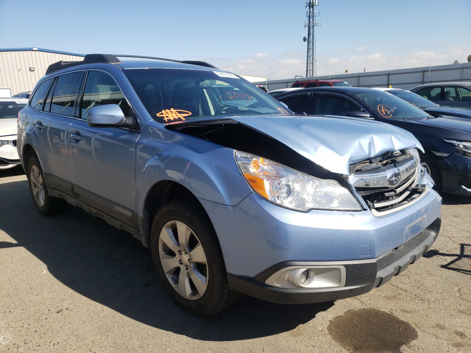 SUBARU OUTBACK 2. 2012 4s4brbccxc3297874