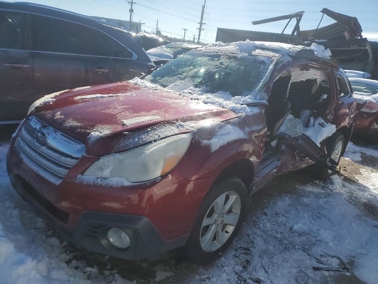 SUBARU OUTBACK 2014 4s4brbdc3e3251837