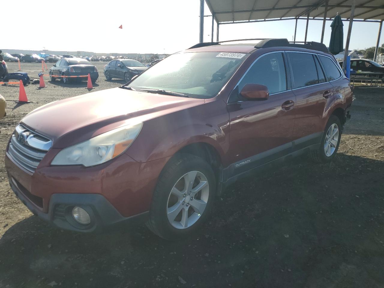 SUBARU OUTBACK 2014 4s4brbdc7e3221711