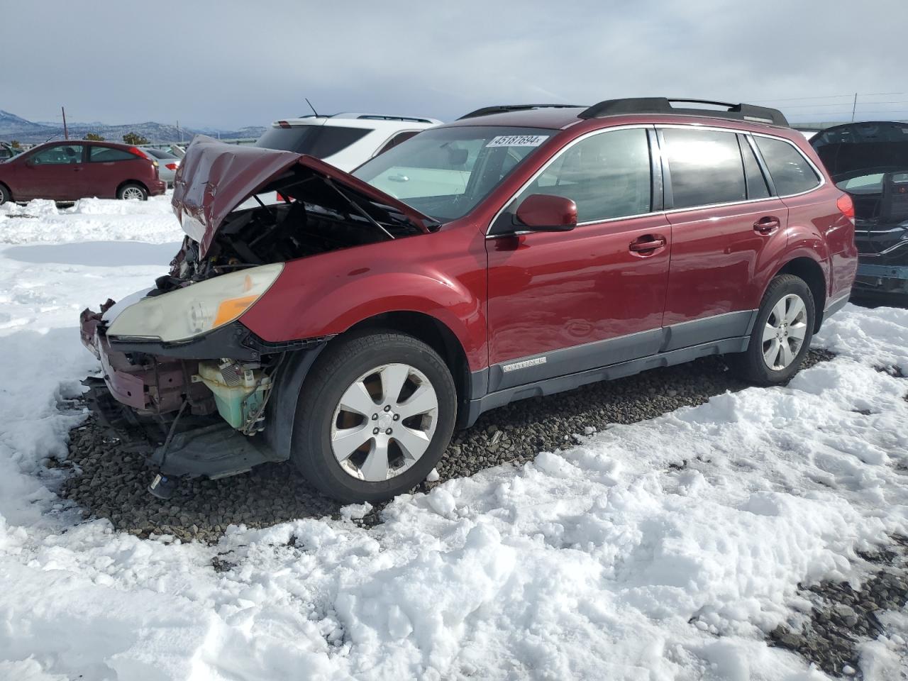 SUBARU OUTBACK 2011 4s4brbfc0b3371216