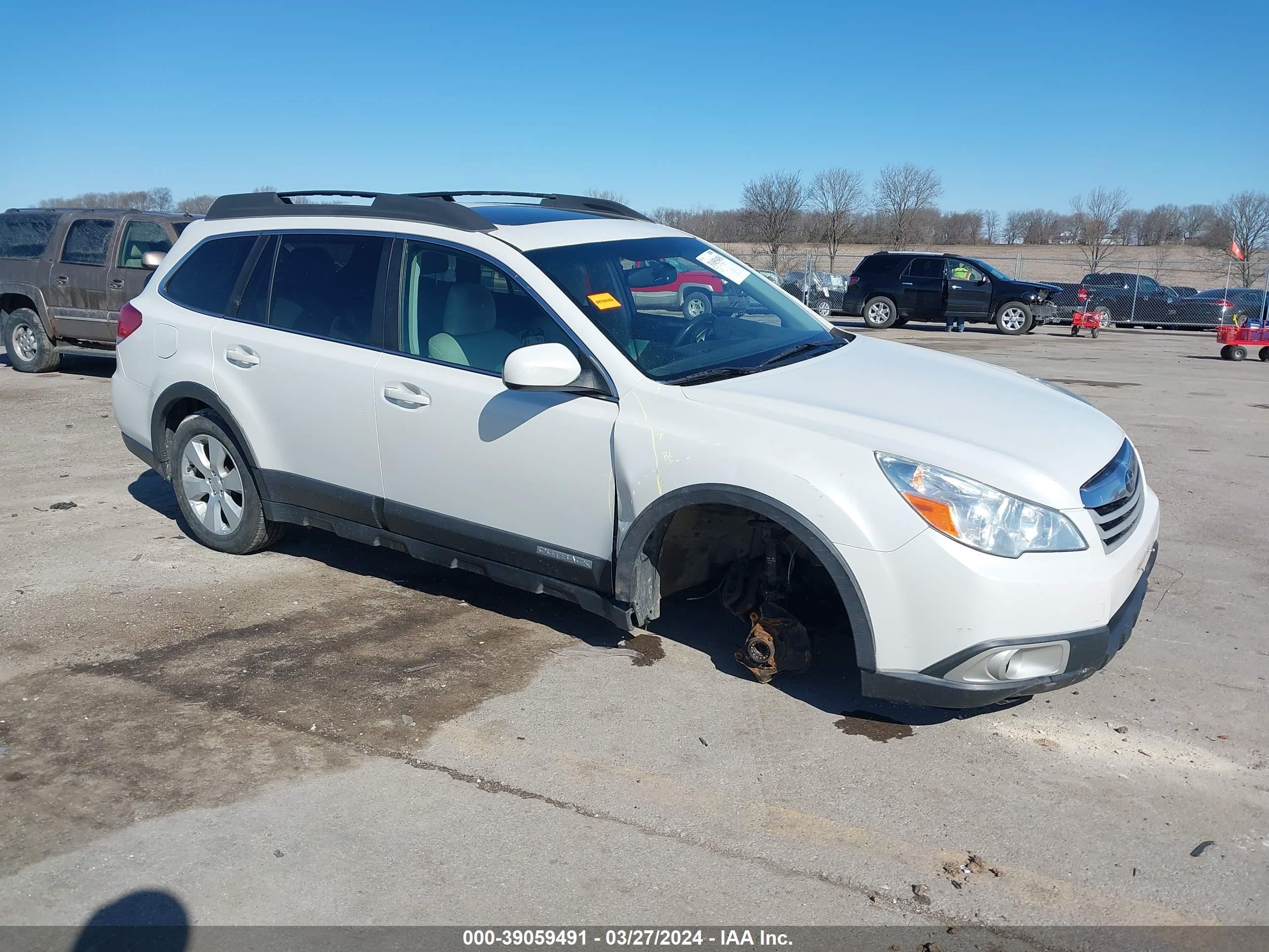 SUBARU OUTBACK 2010 4s4brbgc1a3368192