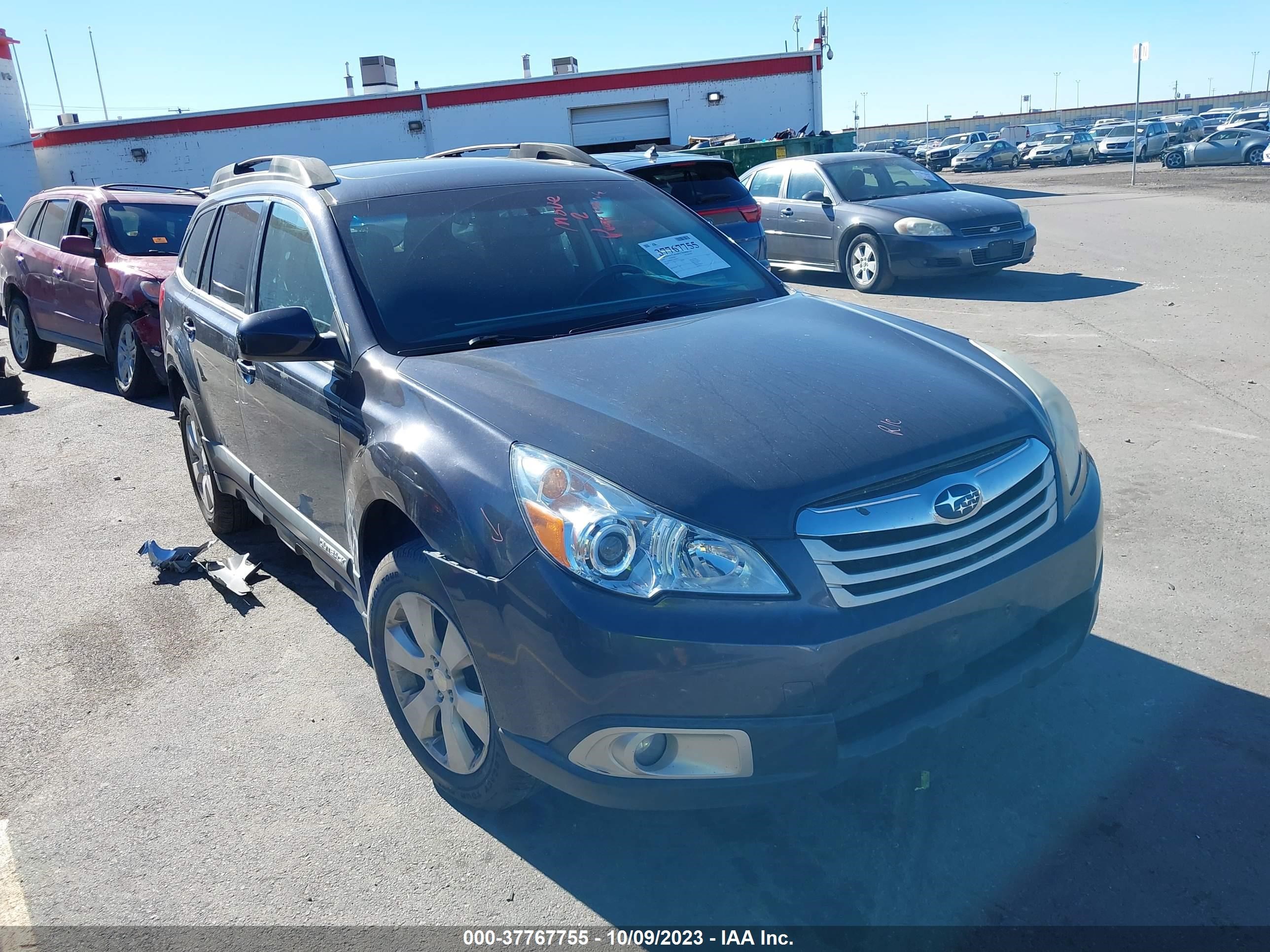 SUBARU OUTBACK 2010 4s4brbgc3a3383471