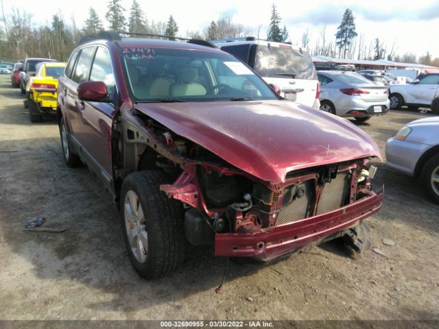 SUBARU OUTBACK 2011 4s4brbgc4b1371682