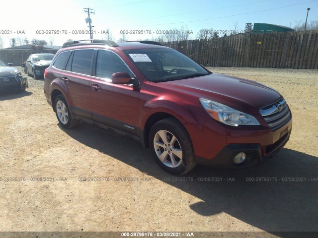 SUBARU OUTBACK 2013 4s4brbgc4d3256099