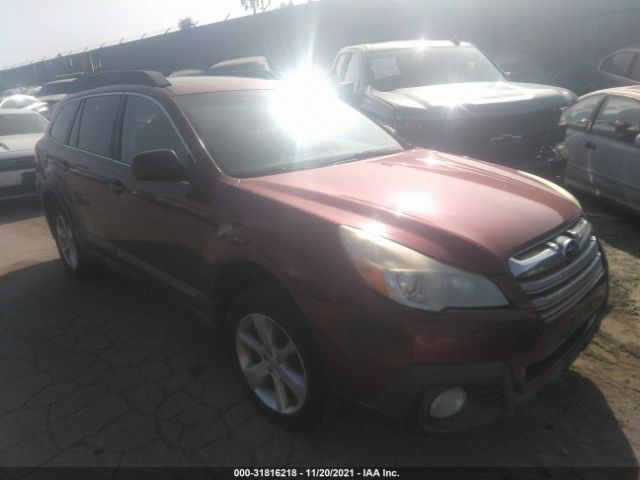 SUBARU OUTBACK 2013 4s4brbgc5d3268701