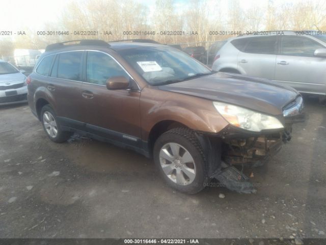 SUBARU OUTBACK 2011 4s4brbgc8b1340922