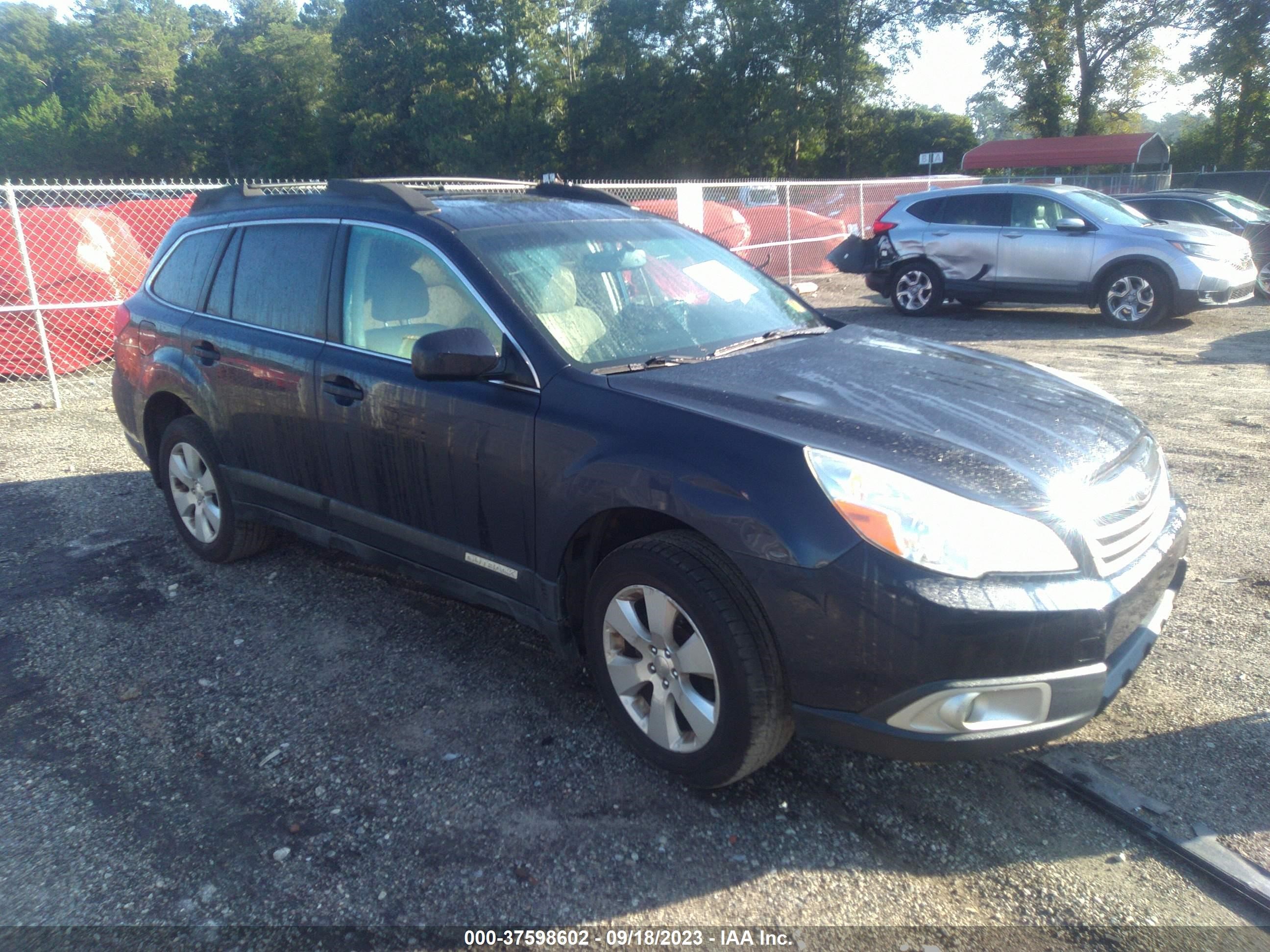 SUBARU OUTBACK 2012 4s4brbgc8c3285247