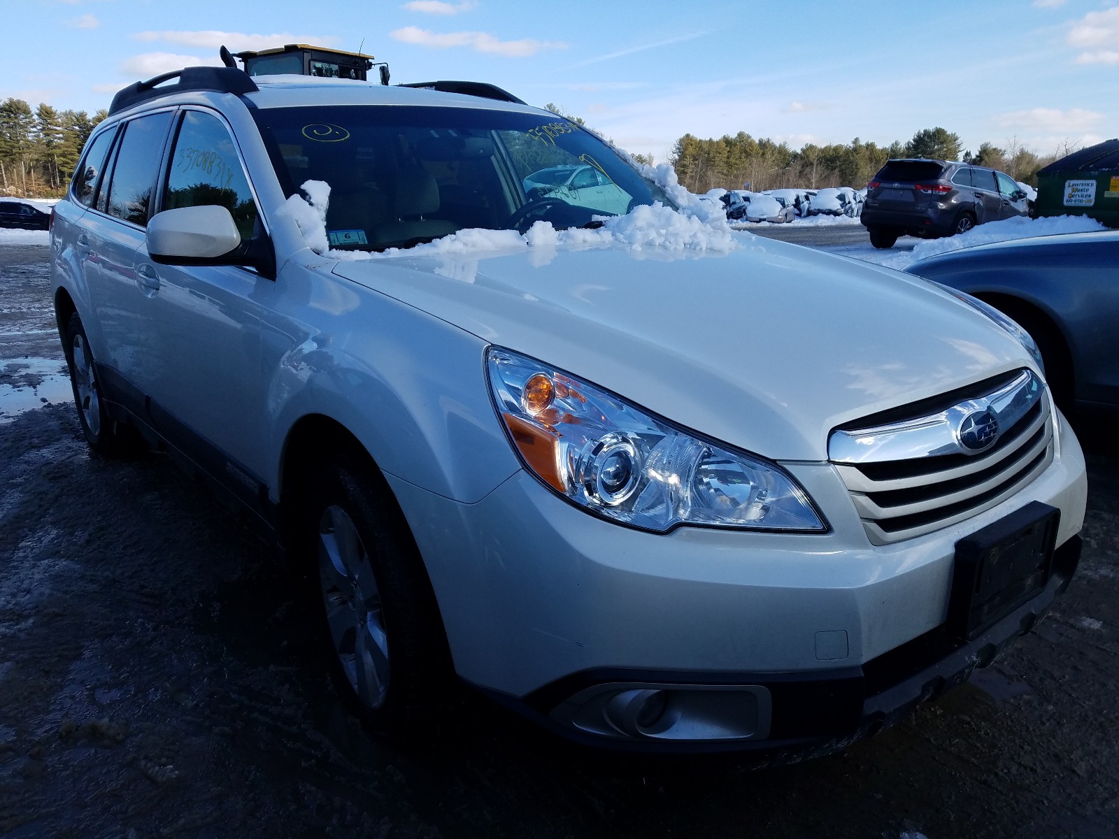 SUBARU OUTBACK 2. 2012 4s4brbgc9c3223002