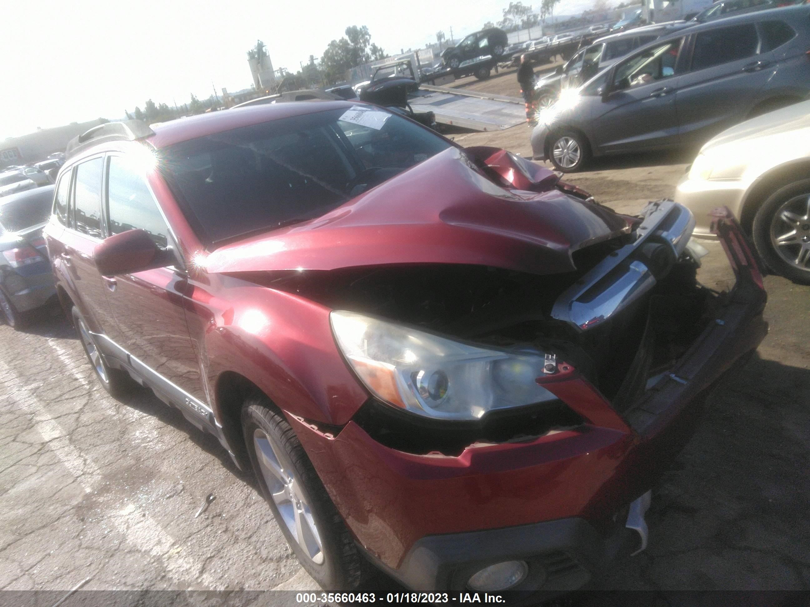 SUBARU OUTBACK 2013 4s4brbjc9d3221292